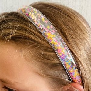 New Butterfly confetti shaker headband